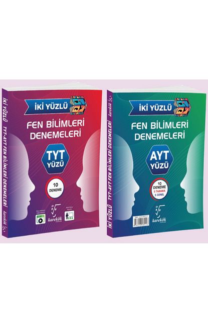TYT-AYT İki Yüzlü Fen Bilimleri Denemeleri
